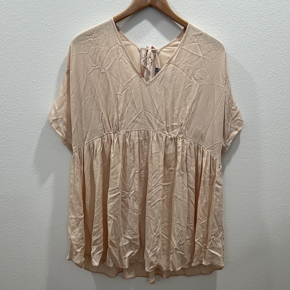 ASOS Maternity size 10 Blush blouse Top Spring NWT large pregnancy new